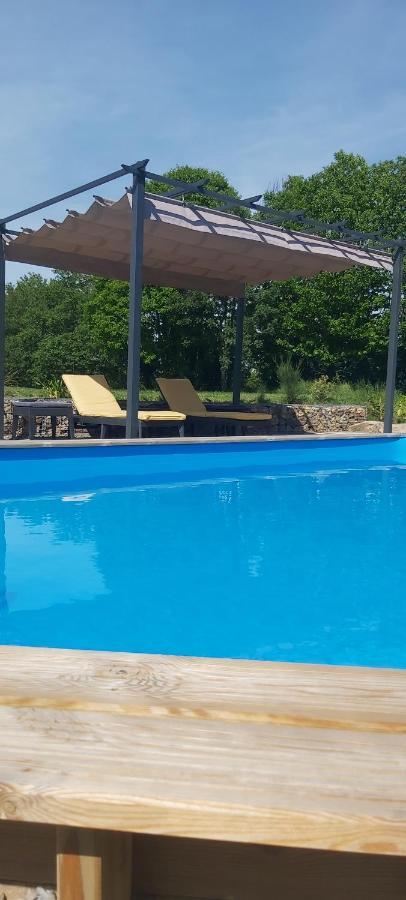 Beautiful 2 Bed Cottage With Swimming Pool Pagéas Eksteriør billede