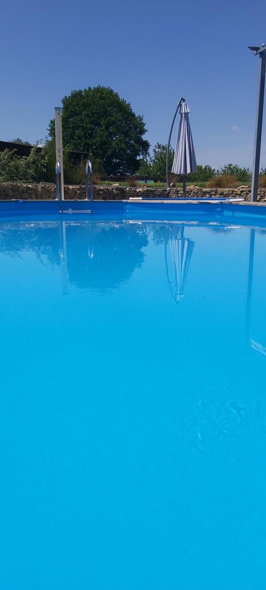 Beautiful 2 Bed Cottage With Swimming Pool Pagéas Eksteriør billede