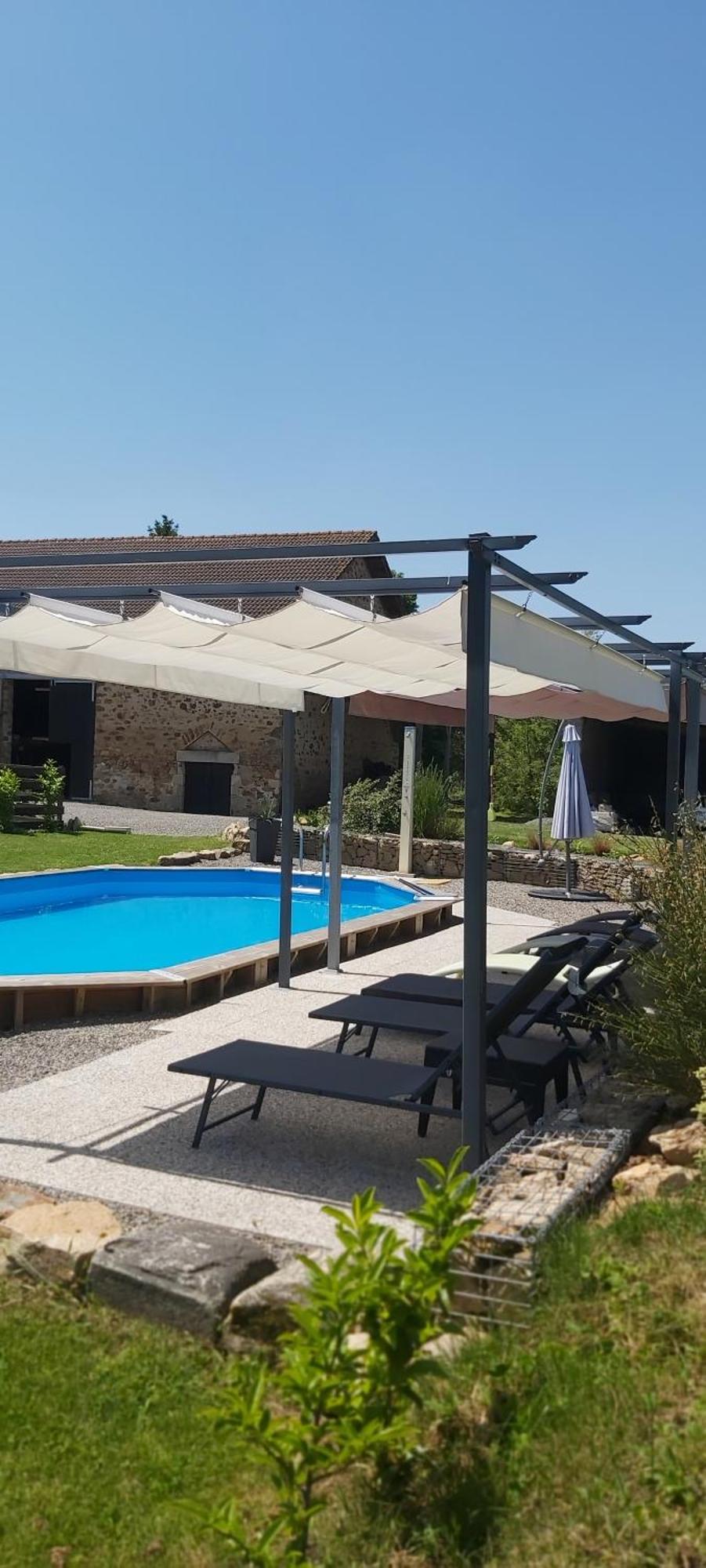 Beautiful 2 Bed Cottage With Swimming Pool Pagéas Værelse billede
